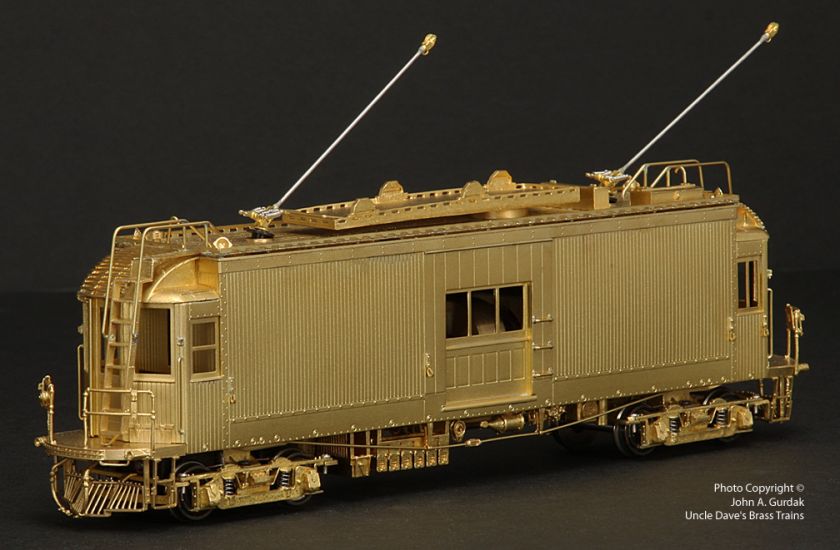 BRASS MTS CNS&M ELECTRIC LINE CAR #606 U/P POWERED NEW  