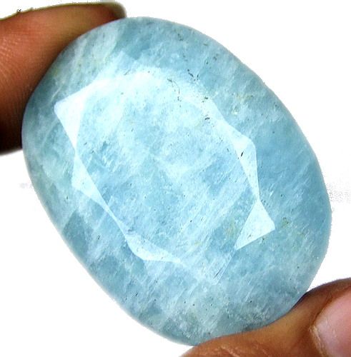   00 CARATS BERYL AQUAMARINE OVAL100% NATURAL UNTREATED GEMSTONE  