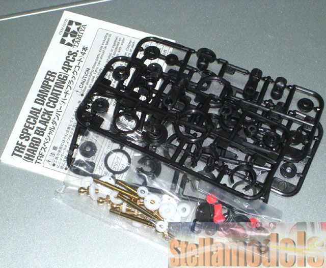 42102 TAMIYA TRF Special Damper Set Hard Black Coating  