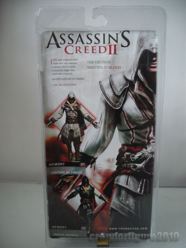 NECA ASSASSINS CREED II 2 EZIO Master Assassin 7 FIGURE  