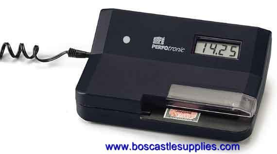 SAFE PERFOTRONIC ELECTRONIC STAMP PERFORATION GAUGE  