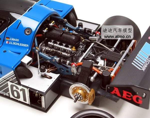 Exoto 1/18 Sauber Mercedes C9 #61 1988 Presentation Model RLG19190 