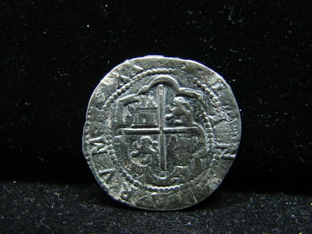 Solid Silver Atocha Spanish Coin 8 Reale  NR Ω  