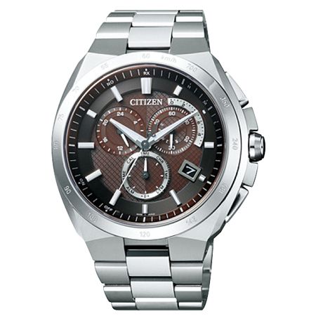 CITIZEN AT3010 55W ATTESA Eco Drive Radio Watch  