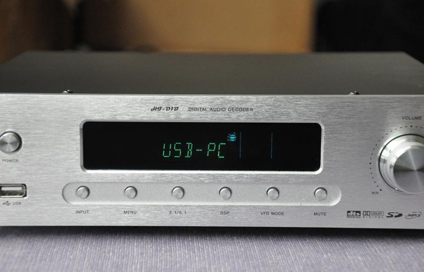 HLLY HIGH END DTS AC3 5.1 DIGIT AUDIO DECODER DAC  