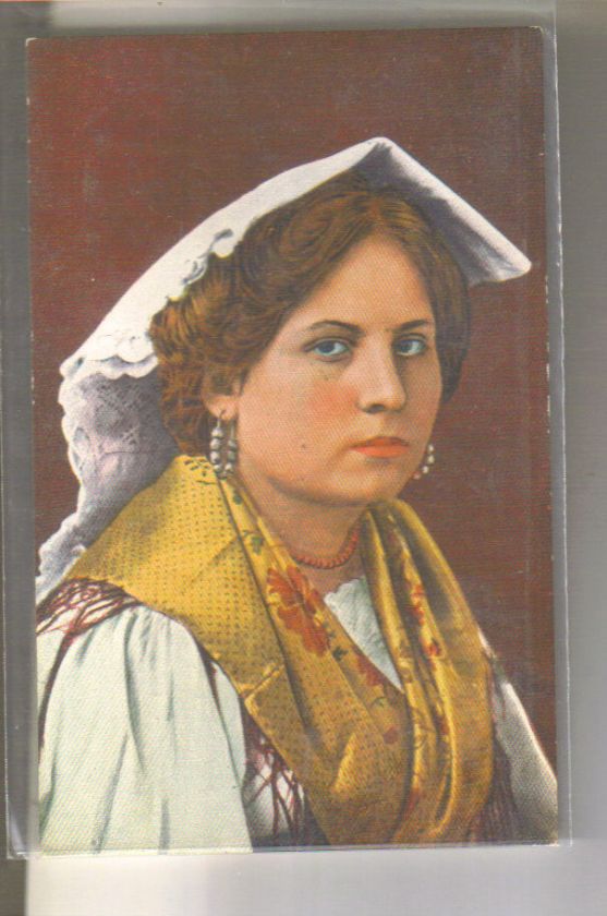 Costumi Di Ciocieria Italy costume art vintage postcard  