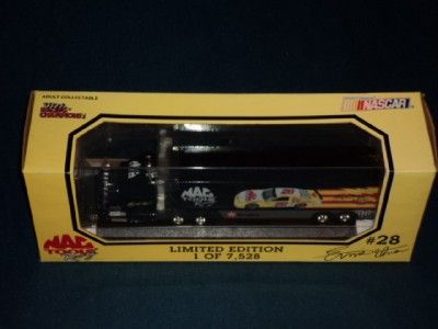 Ernie Irvan #28 Mac Tools 164 Die Cast Transporter NIB  