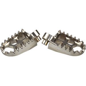 CR CRF 02 present Evolution Footpegs (Titanium)  