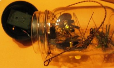 Firefly Fantasy Country Lightening Bug Jar Light New  