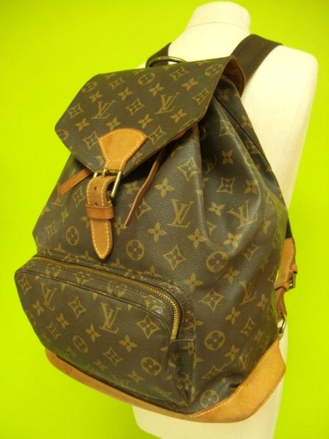 LOUIS VUITTON Monogram MONTSOURIS GM Backpack LV Bag  