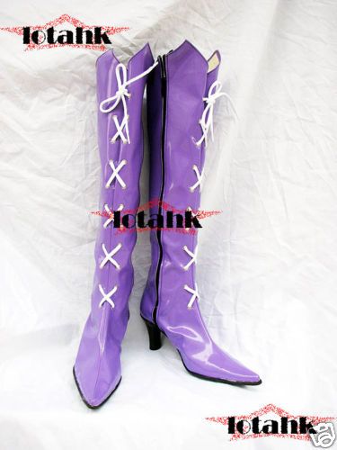 Sailor Moon Tomoe Hotaru Cosplay SHOE BOOT Custom Made  