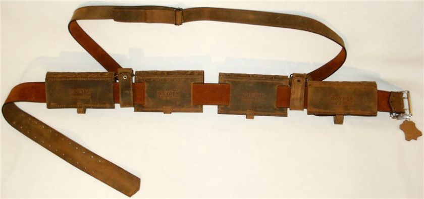 New Luxury Leather BANDOLEER. Shotgun shell bandolier.  