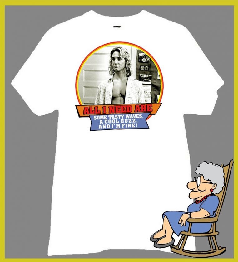 SPICOLI T SHIRT FAST TIMES AT RIDGEMONT HIGH BUZZ WAVES  