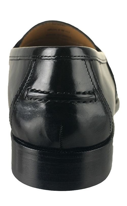   and Murphy Mens Dress Shoes Vauter Penny Black Leather Loafers 15 0785