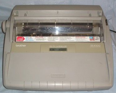 Brother SX 4000 Electric Typewriter  