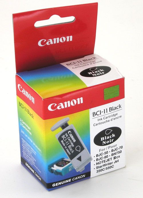 NEW 3 Pack Canon BCI 11 Black Ink BJC 70 BN700  