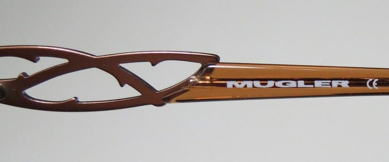 NEW THIERRY MUGLER 9149 52 16 135 WOVEN ARMS BROWN EYEGLASS/GLASSES 