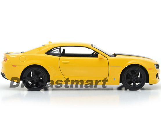   24 2010 CHEVROLET CAMARO SS RS NEW DIECAST MODEL CAR BUMBLE BEE YELLOW