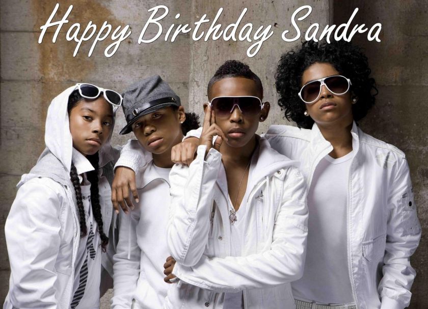 Mindless Behavior Custom Frosting Sheet Edible Cake Topper  