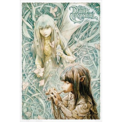 Dark Crystal MOVIE POSTER Jim Henson Gelflings Jen Kira  