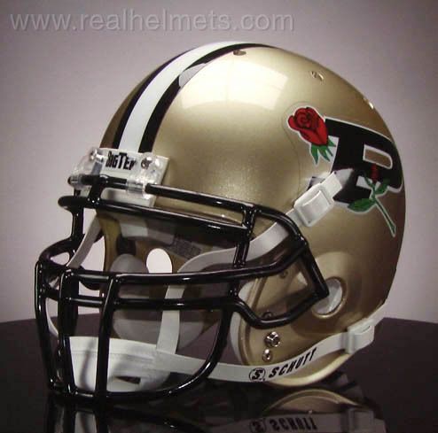 PURDUE BOILERMAKERS 2001 ROSE BOWL Football Helmet  