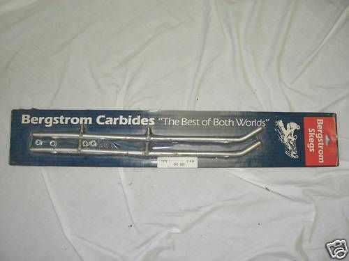 BERGSTROM RUNNERS WITH 4 CARBIDES FOR TYPE 1 SKIDOO  