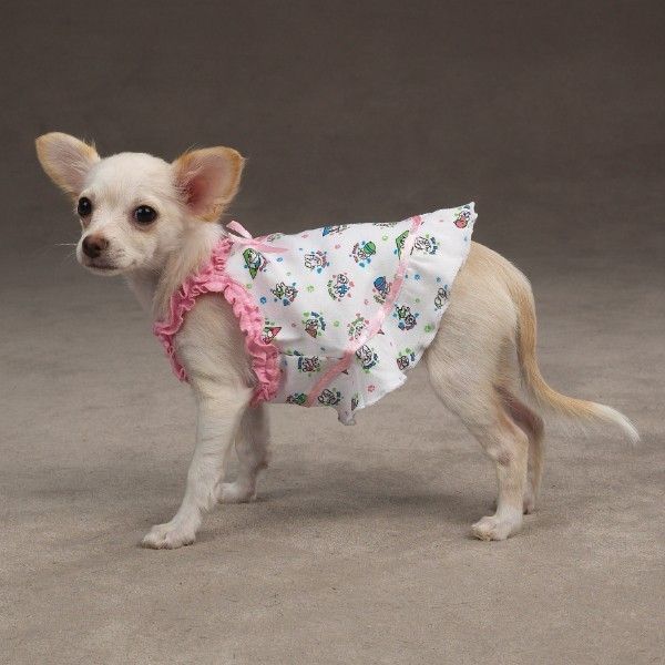 East Side Collection My Baby Puppy Dog Dress S/M Pink  