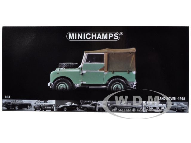 1948 LAND ROVER GREEN 1/18 DIECAST CAR MODEL BY MINICHAMPS 150168900 