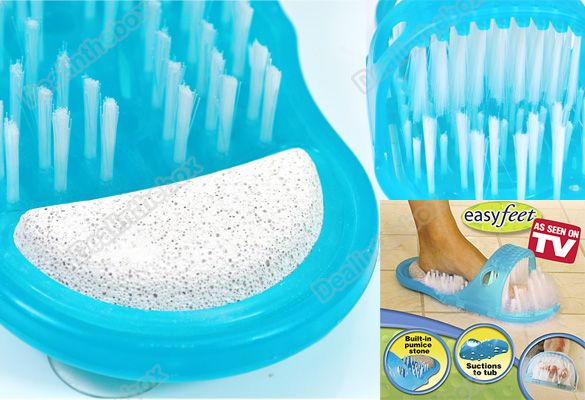 One Easyfeet Easy Feet Foot Scrubber Brush Massager Clean Bathroom