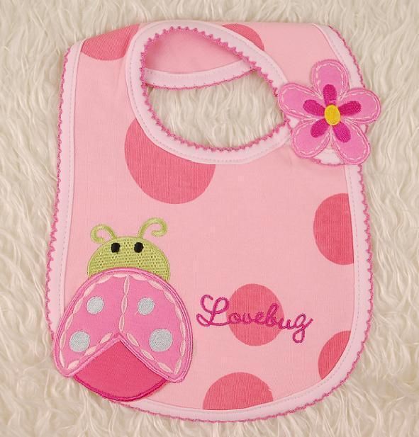 Good Patterns Lätzchen baby bib Ladybug  