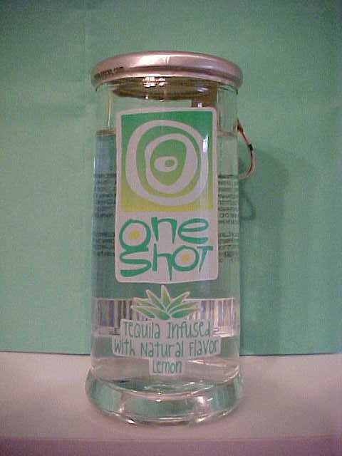 MINIATURE 50ML ONESHOT LEMON TEQUILA  