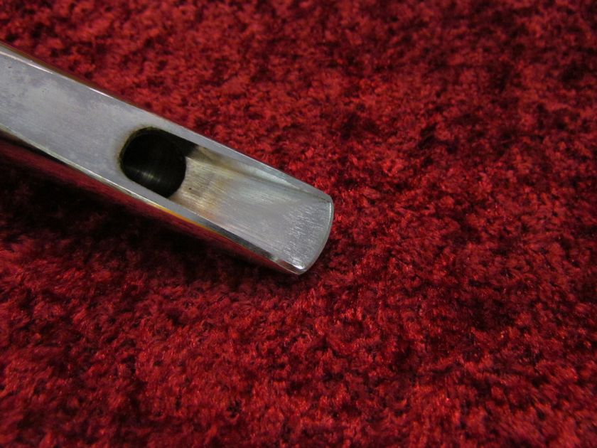 Vintage Stainless Steel Metal Brilhart 7 Tenor Sax Mouthpiece  