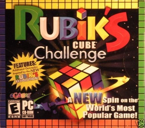 Rubiks Cube Challenge (PC Game) Brand New And Sealed 743999147904 