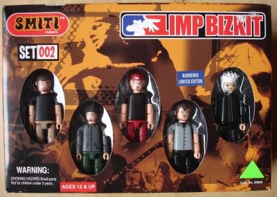 new LIMP BIZKIT numbered 002 LIMITED ED mini FIGURES  