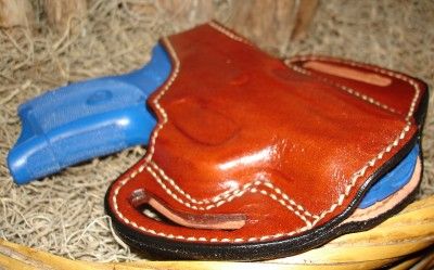   SPRINGFIELD 3 1911 BROWN LEATHER RH THUMB BREAK BELT HOLSTER  