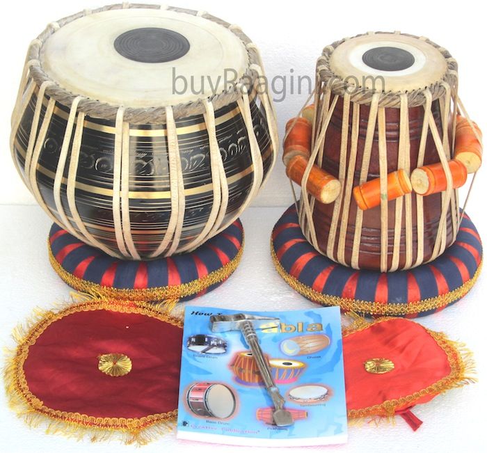 TABLA FOR SALE BLACK BRASS TABLA DRUM~2.5KG TUBLA JODI  