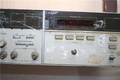 HP 8672A SYNTHESIZED SIGNAL GENERATOR 2 GHz to 18 GHz  