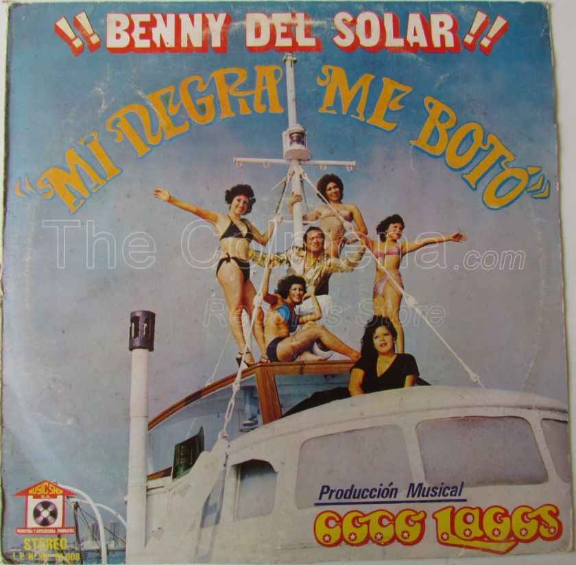   SOLAR /COCO LAGOS mi negra me boto CUMBIA GUARACHA PERU LP  