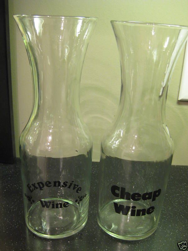 Expensive Wine Cheap Wine Glass Bottles Wine Carafe  