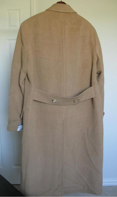 NWT $2395 Polo Ralph Lauren 100% Camel Hair Top Coat  