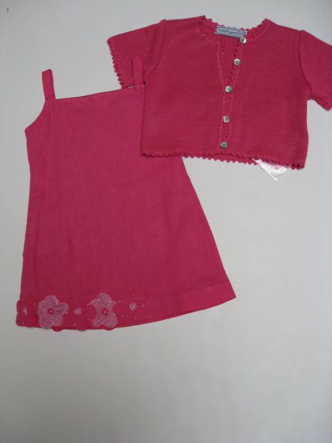 NWT ISABELGARRETON Hand Embroidered Summer Set 6  