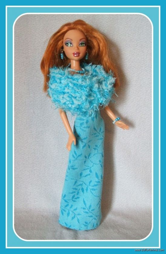 Handmade FASHION GOWN 4 MY SCENE BARBIE & FRIENDS d4e  