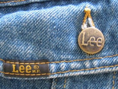 VTG LEE STORM RIDER WARM WOOL BLANKET LINED TALL MAN DENIM JEAN JACKET 