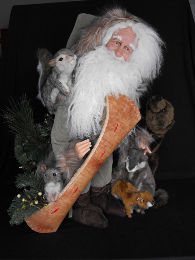 Stone Soup Santa Doll   Alpine Santa  Signed Ca. 2010  