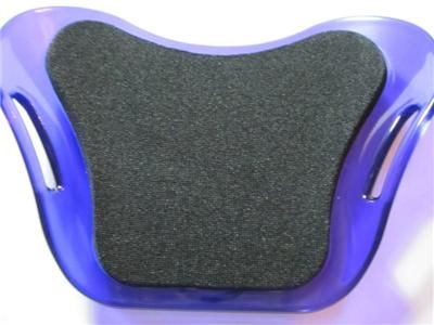 NEW Ergonomic Pruple Mouse Skate board Pad for PC Games  