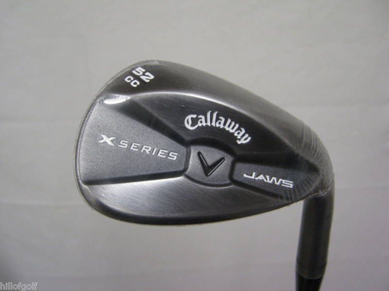 CALLAWAY X SERIES JAWS CC CONFORMING SLATE WEDGE 52.12 884885178067 