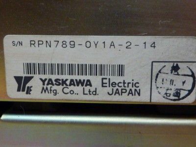 Yaskawa AC Servo Drive CACR SR03SZ1SSY223 #34367  