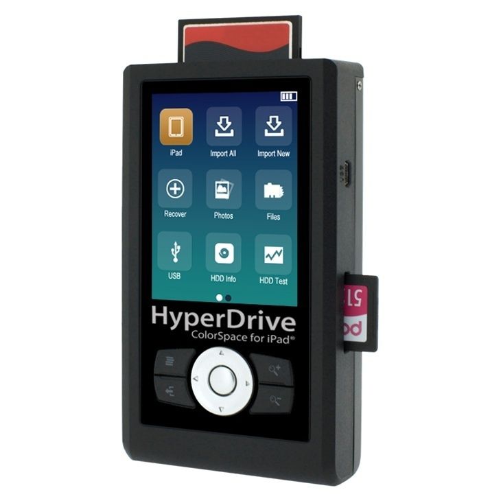 HYPERDRIVE COLORSPACE HARD DRIVE CASING FOR IPAD AND IPAD 2  