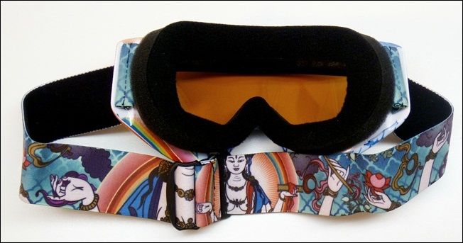 SEE PICS  Dragon DXS Snow Goggles Chakra Bro/Ion (Ionized) + Amber 