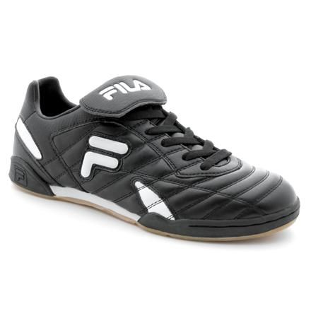 NEW FILA FORZA III ID Black White FW032232 014 Indoor Soccer Men 